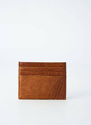 Porte-carte marron VIRGINIE DARLING femme