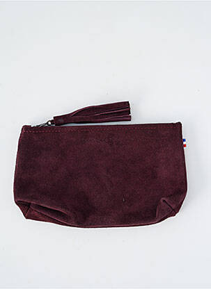 Porte-monnaie fermeture zippée violet LOULOU DE NANTES femme