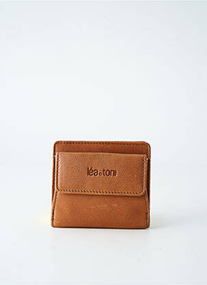 Portefeuille  marron LEA.TONI femme