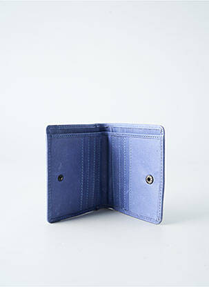 Portefeuille  bleu LEA.TONI femme