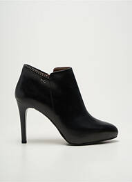 Bottines/boots tissage satiné talon de 7 à 9cm noir NERO GIARDINI femme