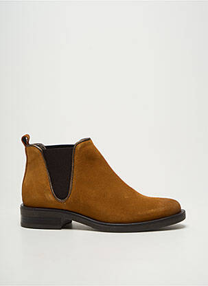 Bottines/boots talon bas talon plat jusqu'à 3cm marron MKD femme
