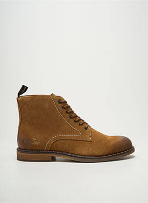 Bottines/boots fermeture lacets talon bas marron KICKERS homme