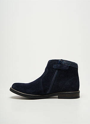 Bottines/boots voute plantaire talon bas bleu BABYBOTTE fille