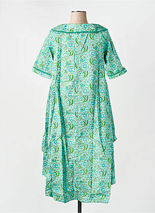 Tunique manches courtes col rond vert RHUM RAISIN femme