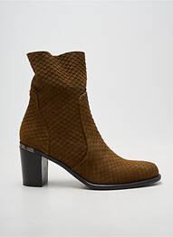 Bottines/boots talon bottier talon de 4 à 6cm vert ADIGE femme