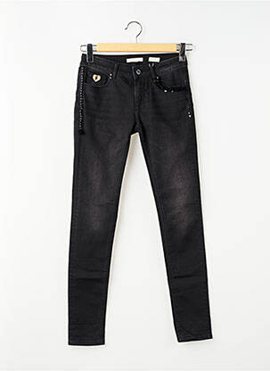 Pantalon slim poches noir FRACOMINA femme