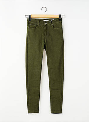 Pantalon slim poches vert FRACOMINA femme