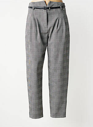 Pantalon droit poches noir FRACOMINA femme