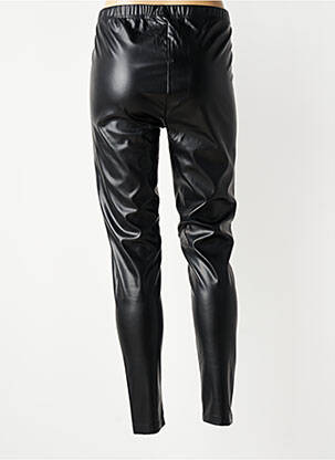 Pantalon slim taille élastique noir MOLLY BRACKEN femme