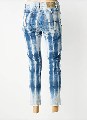 Jeans coupe slim poches bleu FRACOMINA femme