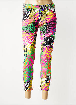 Pantalon 7/8 poches violet FRACOMINA femme