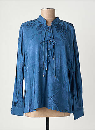 Blouse manches longues manches longues bleu MOS MOSH femme