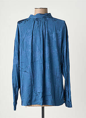 Blouse manches longues manches longues bleu MOS MOSH femme