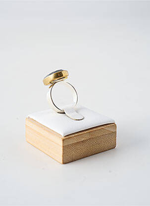 Bague ornement pierre bleu CANYON femme
