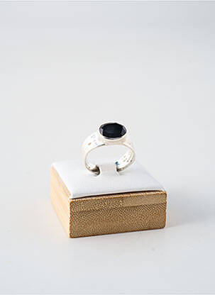 Bague ornement pierre noir CANYON femme