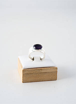 Bague ornement pierre violet CANYON femme