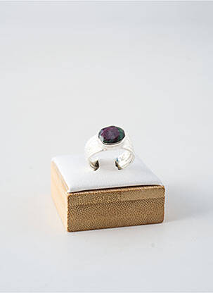 Bague ornement pierre marron CANYON femme