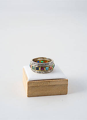 Bague ornement pierre argent CANYON femme