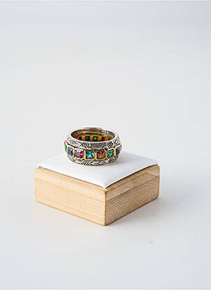 Bague ornement pierre argent CANYON femme