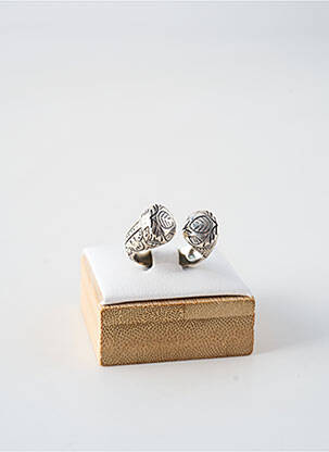 Bague matériaux argent argent CANYON femme