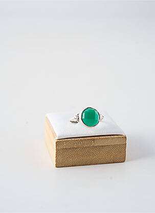 Bague ornement pierre vert CANYON femme
