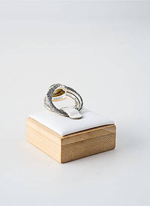 Bague ornement pierre bleu CANYON femme