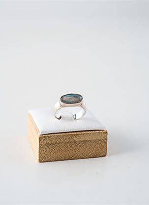 Bague ornement pierre bleu CANYON femme
