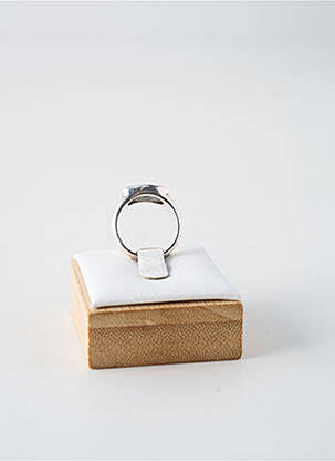 Bague ornement pierre bleu CANYON femme