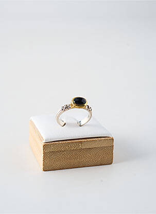 Bague ornement pierre noir CANYON femme