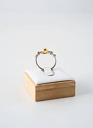 Bague ornement pierre blanc CANYON femme