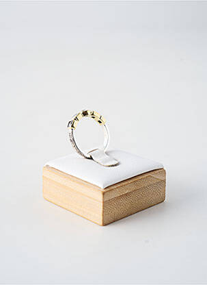 Bague ornement pierre blanc CANYON femme