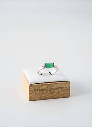 Bague ornement pierre vert CANYON femme