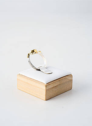 Bague ornement pierre blanc CANYON femme