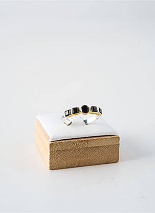 Bague ornement pierre noir CANYON femme