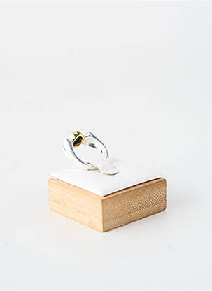 Bague ornement pierre noir CANYON femme