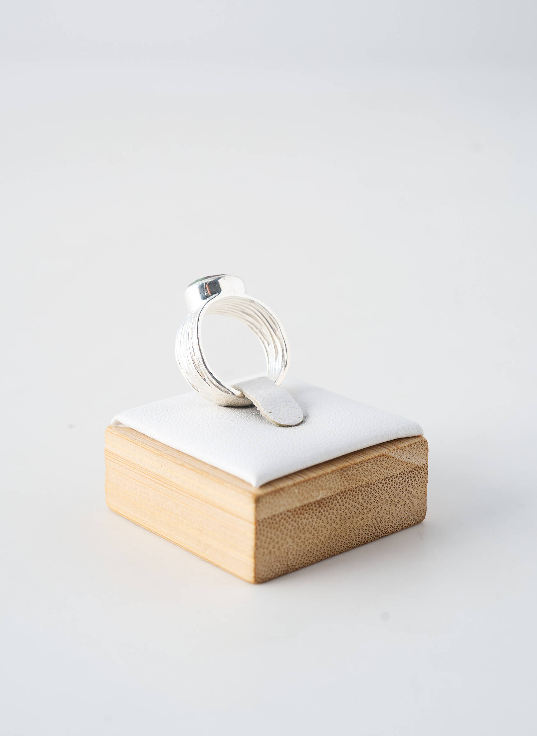 Bague ornement pierre marron CANYON femme
