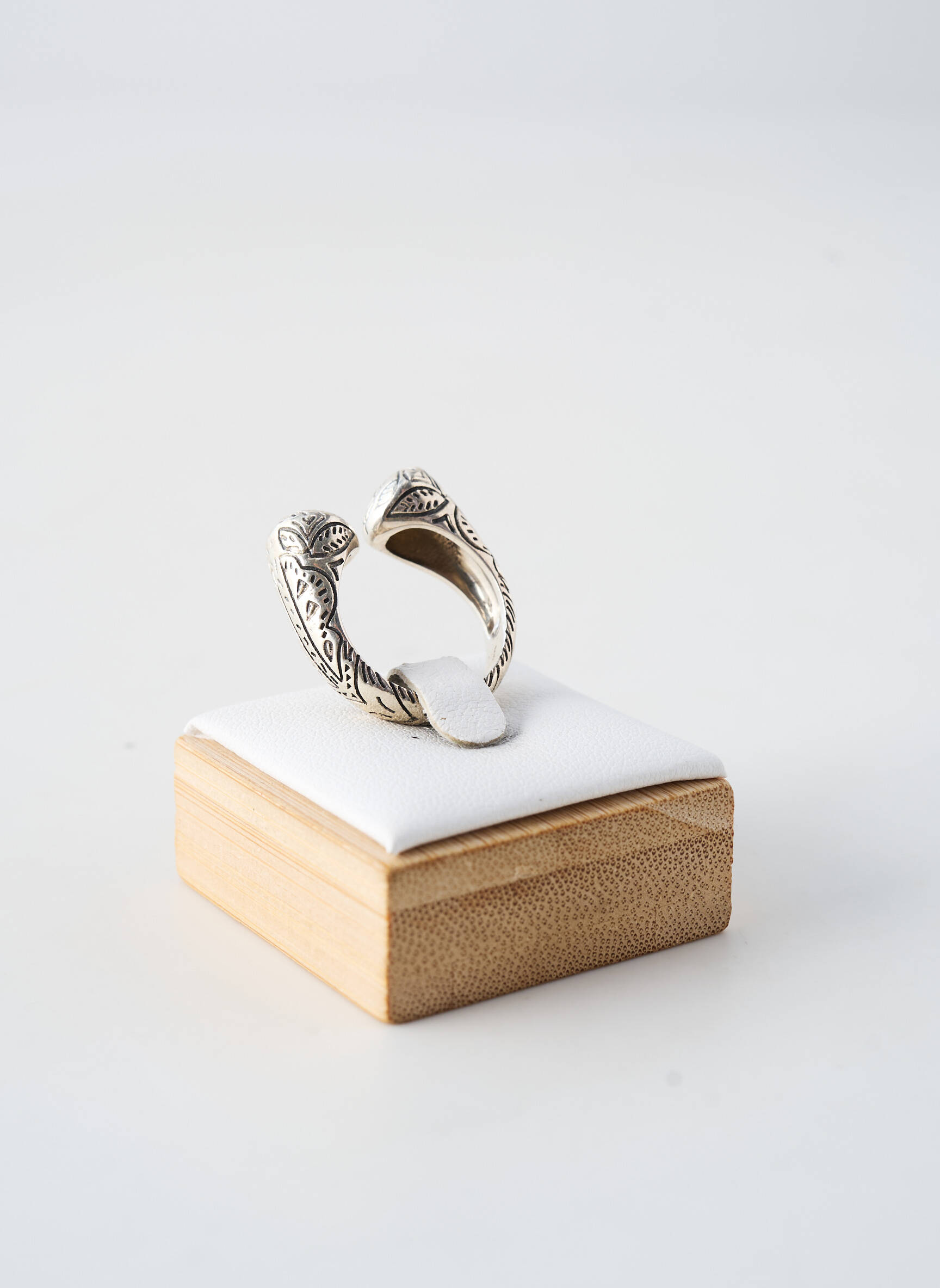 Bague matériaux argent argent CANYON femme