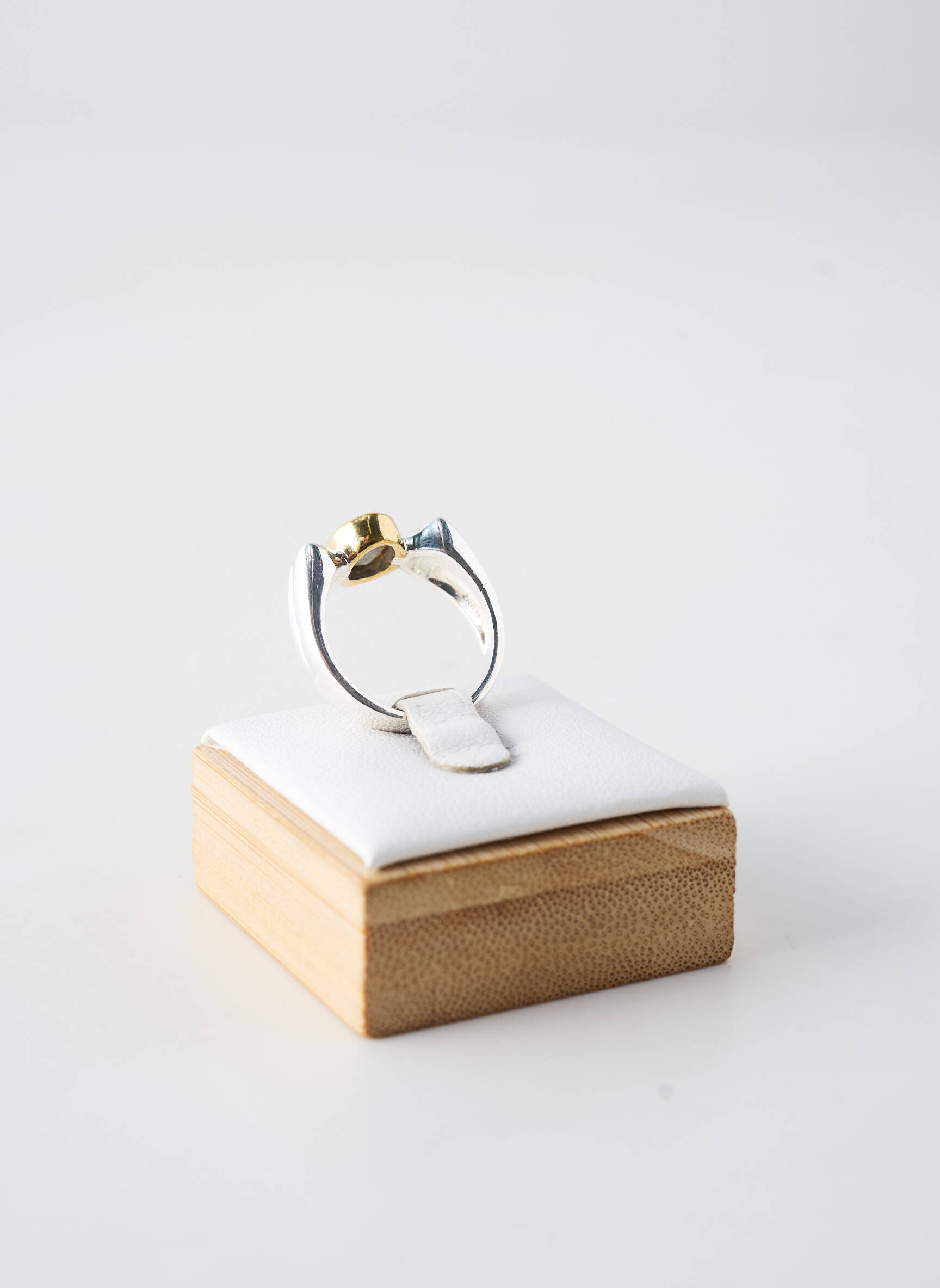 Bague ornement pierre bleu CANYON femme