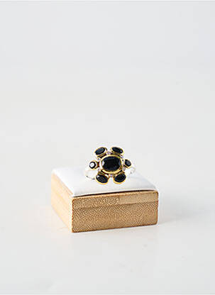 Bague ornement pierre noir CANYON femme