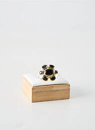 Bague ornement pierre noir CANYON femme