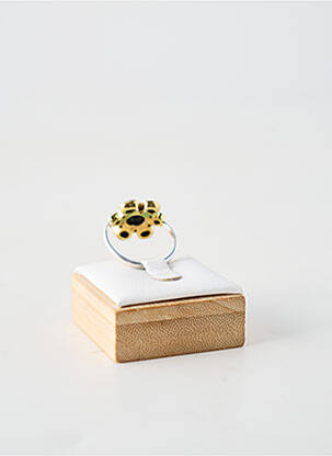 Bague ornement pierre noir CANYON femme