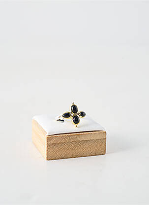 Bague ornement pierre noir CANYON femme