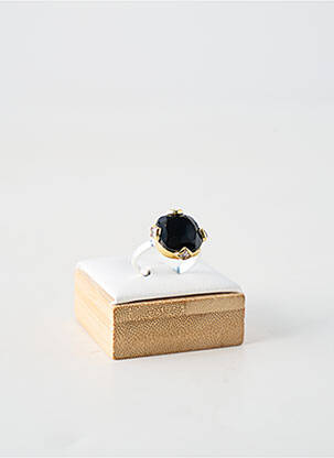 Bague ornement pierre noir CANYON femme
