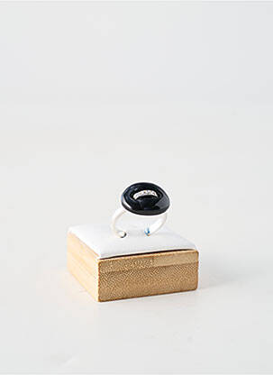 Bague ornement pierre noir CANYON femme