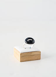 Bague ornement pierre noir CANYON femme