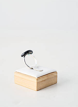 Bague ornement pierre noir CANYON femme