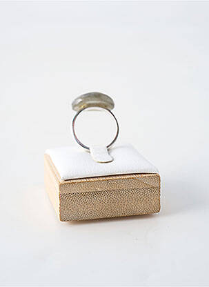 Bague ornement pierre marron CANYON femme