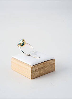 Bague ornement pierre bleu CANYON femme