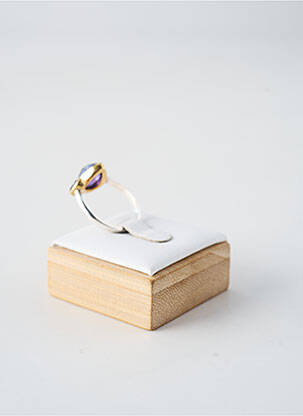 Bague ornement pierre violet CANYON femme